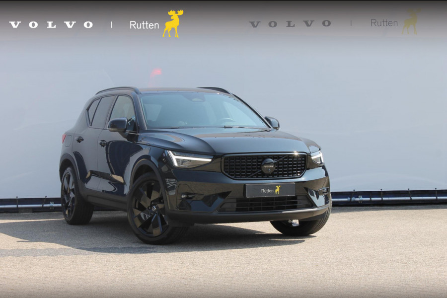 Volvo XC40 B3 177PK Automaat Plus Black Edition 20" lichtmetalen velgen / Google infotainment / Stoelverwarming en Stuurwielverwarming / Draadloos opladen / Cruise control / Getinte ramen vanaf de B-stijl