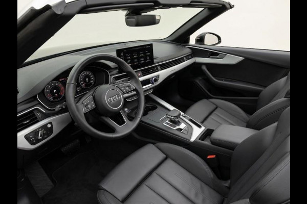 Audi A5 Cabriolet 40 TFSI Launch edition Sport 190pk | lederen bekleding, | Nekverwarming | matrix LED koplampen | Navigatiesysteem full map | Voorstoelen verwarmd