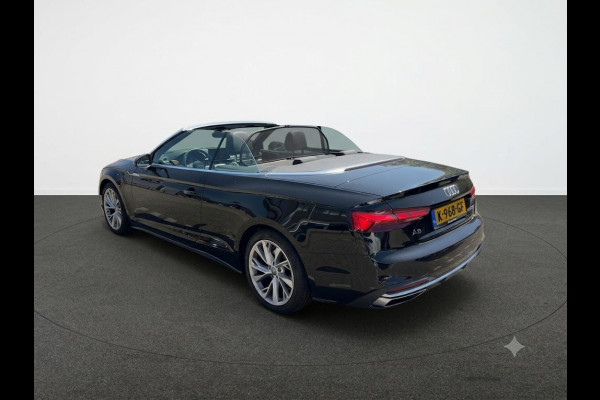 Audi A5 Cabriolet 40 TFSI Launch edition Sport 190pk | lederen bekleding, | Nekverwarming | matrix LED koplampen | Navigatiesysteem full map | Voorstoelen verwarmd