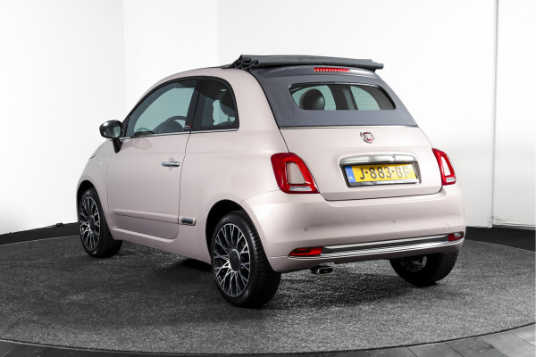 Fiat 500C 1.0 Hybrid Star Org. NL. | Bianco Stella | Cabrio | Cruise | PDC | NAV | ECC | DAB | LM 15" |