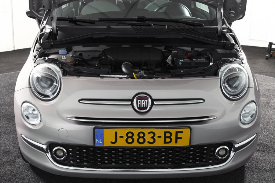 Fiat 500C 1.0 Hybrid Star Org. NL. | Bianco Stella | Cabrio | Cruise | PDC | NAV | ECC | DAB | LM 15" |