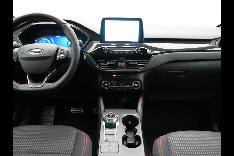 Ford Kuga 2.5 ST-Line PHEV 225pk Dealer O.H. | Adaptive Cruise | 360 Camera | Sportstoelen Verwarmd | Keyless | Pilot Assist | Stuurverwarming | Lane Assist | Virtual | Navigatie | DAB | 18"L.M |