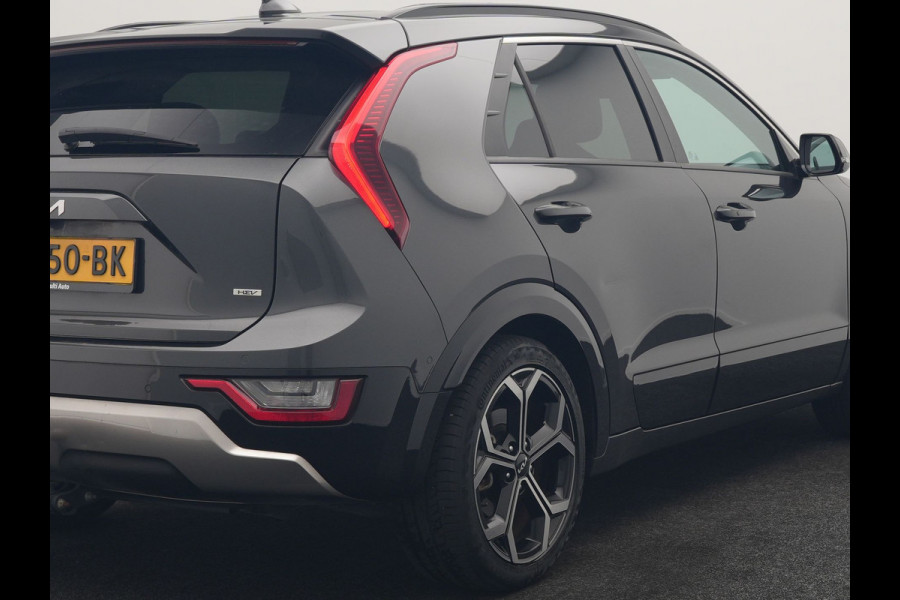 Kia Niro 1.6 GDi Hybrid ExecutiveLine 149pk | Trekhaak | Panodak | Adaptive Cruise | Head Up | Camera | Lederen Sportstoelen Memory & Ventilatie | Keyless | Apple Carplay | Stoel & Stuurverwarming | Virtual | Navigatie | DAB | 18"L.M |