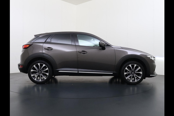 Mazda CX-3 2.0 SkyActiv-G 120 GT-M CAMERA | STOELVERWARMING | HEAD-UP DISPLAY | APPLE/ANDROID AUTO/CARPLAY | AFNEEMBARE TREKHAAK | VOLLEDIG ONDERHOUDEN | ALL-IN PRIJS | RIJKLAAR GELEVERD MET 12 MAANDEN BOVAG GARANTIE