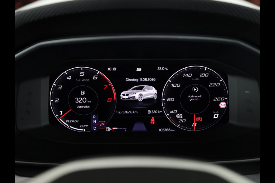 Seat Leon 1.5 eTSI FR Business Intense 150 pk Automaat | Navigatie | Parkeersensoren (Park assist) | Achteruitrijcamera | Elektr. bestuurdersstoel met geheugen | Keyless | Stoel/stuur verwarming |