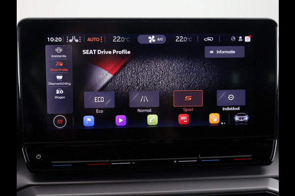 Seat Leon 1.5 eTSI FR Business Intense 150 pk Automaat | Navigatie | Parkeersensoren (Park assist) | Achteruitrijcamera | Elektr. bestuurdersstoel met geheugen | Keyless | Stoel/stuur verwarming |