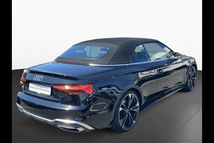 Audi A5 Cabriolet 35 Tfsi S-LINE ** LED, S-SPORTST, TREKH, MASSAGE, 20-inch LMV ** UNFALLFREI - Slechts 24.997km. (!) ** ** INFORMEER OOK NAAR ONZE AANTREKKELIJKE FINANCIAL-LEASE TARIEVEN **