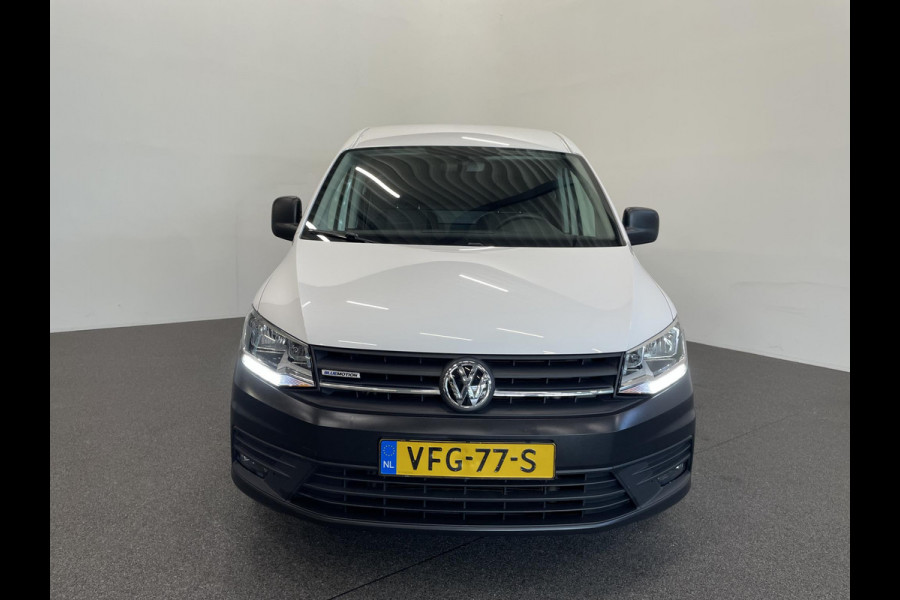 Volkswagen Caddy 1.4 TGI L2H1 EcoFuel Maxi Comfortline Airco Cruise PDC Verwarmbare voorruit Comfortstoelen Alarm Bluetooth Schuifdeur