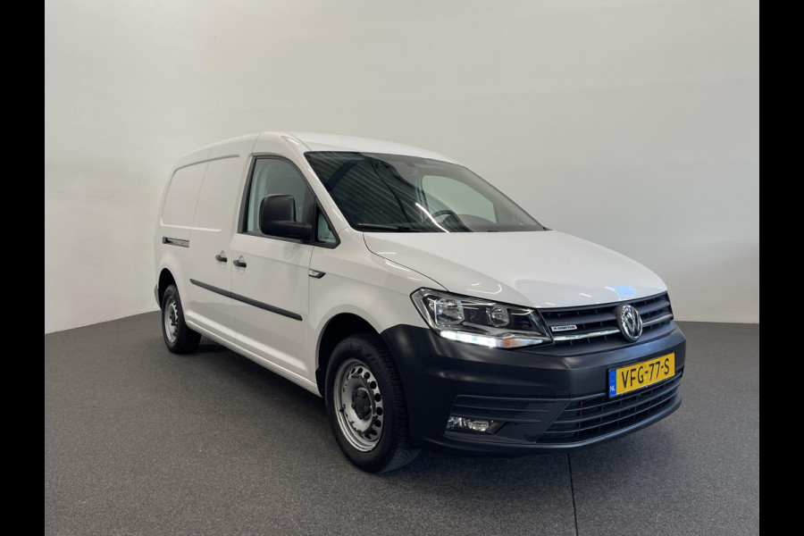 Volkswagen Caddy 1.4 TGI L2H1 EcoFuel Maxi Comfortline Airco Cruise PDC Verwarmbare voorruit Comfortstoelen Alarm Bluetooth Schuifdeur