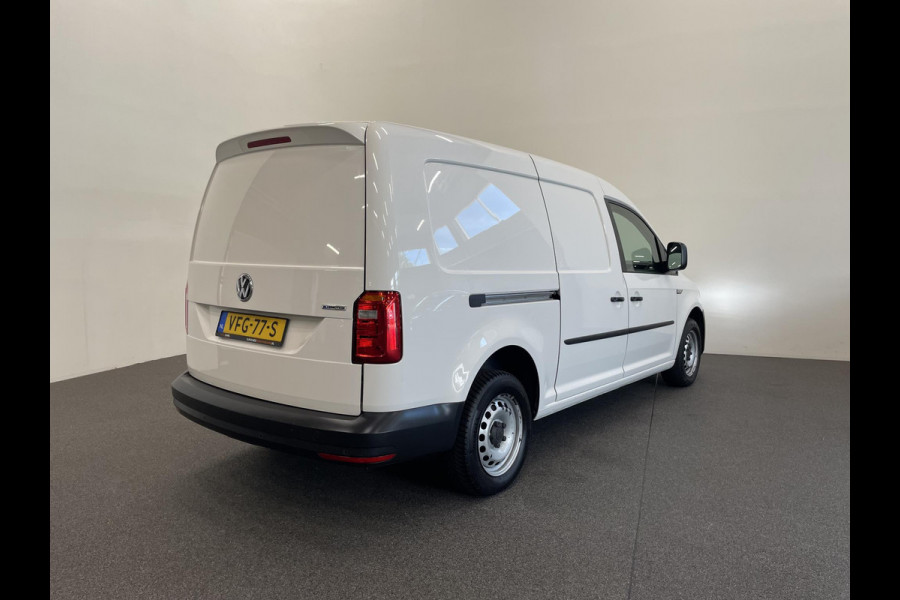 Volkswagen Caddy 1.4 TGI L2H1 EcoFuel Maxi Comfortline Airco Cruise PDC Verwarmbare voorruit Comfortstoelen Alarm Bluetooth Schuifdeur
