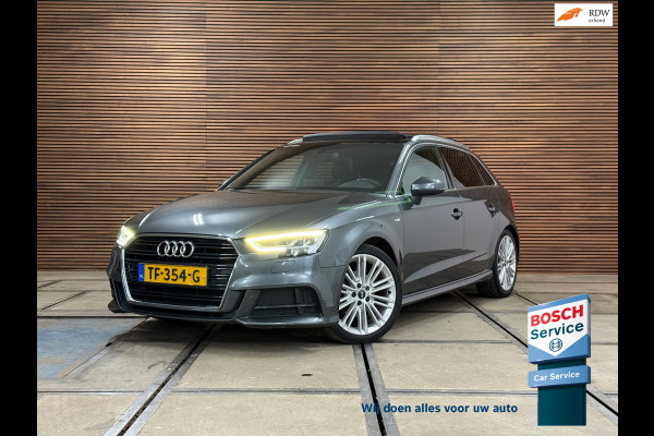 Audi A3 Sportback 1.5 TFSI CoD Sport S-Line Edition | Pano | Cruise | 18 Inch | Sportstoelen | LED | Navigatie | Trekhaak| NAP |