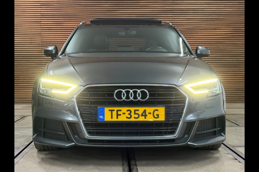 Audi A3 Sportback 1.5 TFSI CoD Sport S-Line Edition | Pano | Cruise | 18 Inch | Sportstoelen | LED | Navigatie | Trekhaak| NAP |