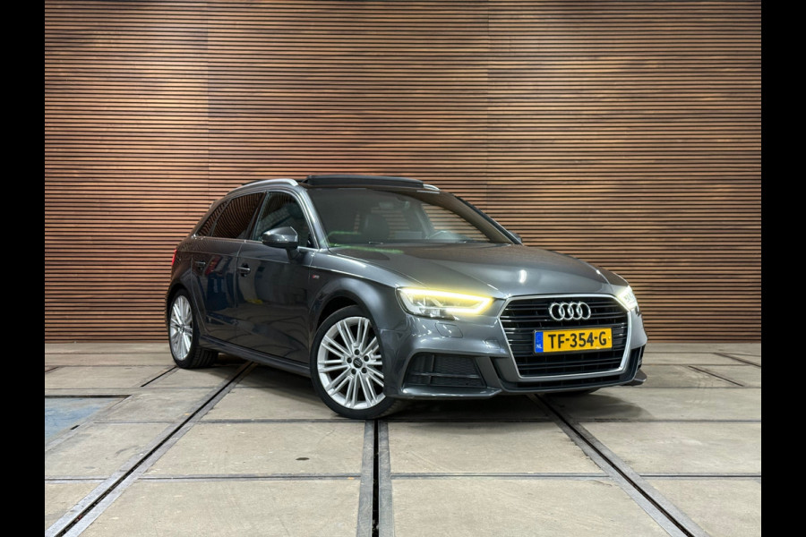 Audi A3 Sportback 1.5 TFSI CoD Sport S-Line Edition | Pano | Cruise | 18 Inch | Sportstoelen | LED | Navigatie | Trekhaak| NAP |