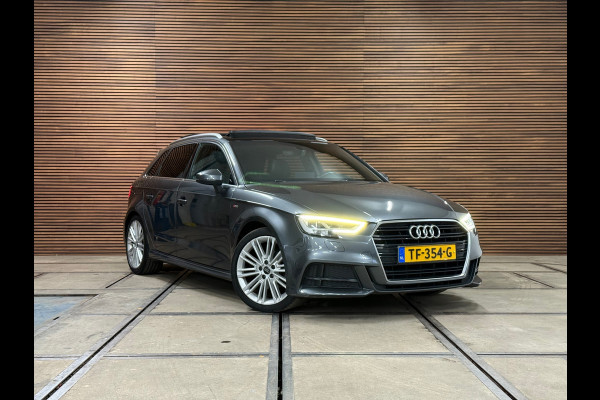 Audi A3 Sportback 1.5 TFSI CoD Sport S-Line Edition | Pano | Cruise | 18 Inch | Sportstoelen | LED | Navigatie | Trekhaak| NAP |
