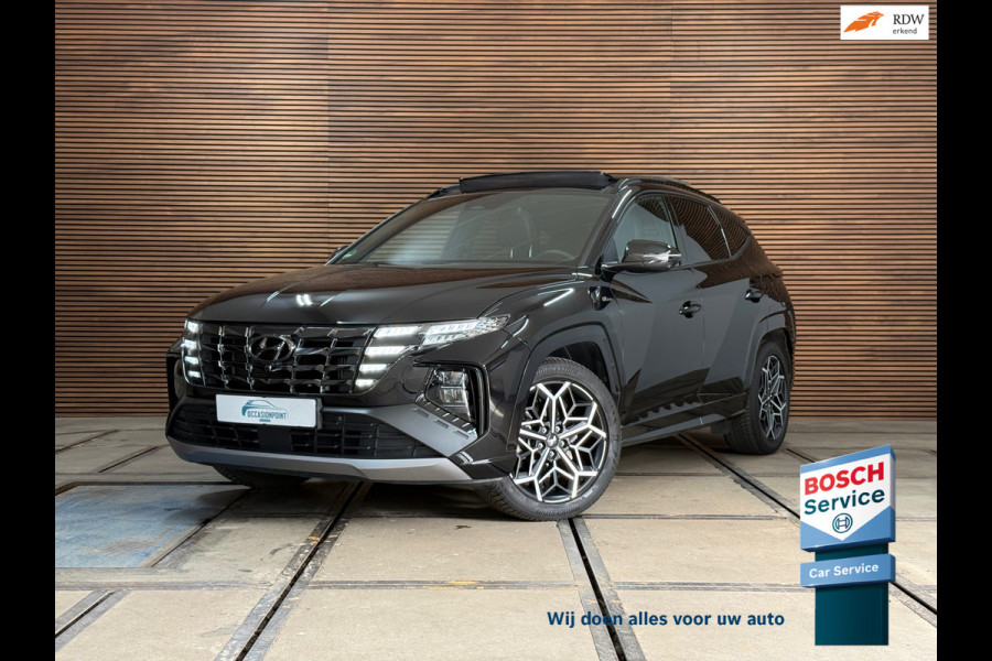 Hyundai Tucson 1.6 T-GDI | N-Line Sky | Pano | Mild-hybride | Winterpakket | 19inch | Adapt cruise | Camera | Bomvol |
