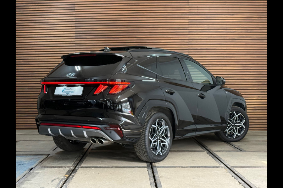 Hyundai Tucson 1.6 T-GDI | N-Line Sky | Pano | Mild-hybride | Winterpakket | 19inch | Adapt cruise | Camera | Bomvol |