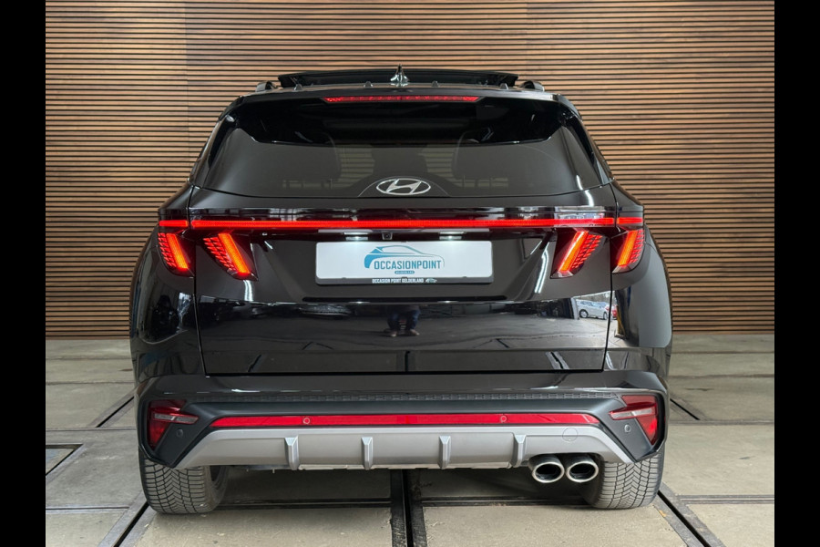Hyundai Tucson 1.6 T-GDI | N-Line Sky | Pano | Mild-hybride | Winterpakket | 19inch | Adapt cruise | Camera | Bomvol |