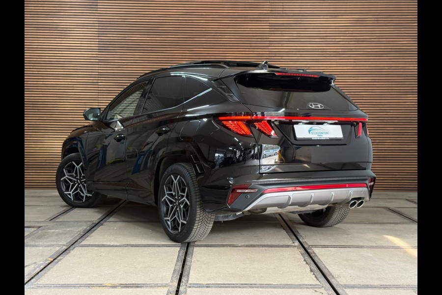 Hyundai Tucson 1.6 T-GDI | N-Line Sky | Pano | Mild-hybride | Winterpakket | 19inch | Adapt cruise | Camera | Bomvol |