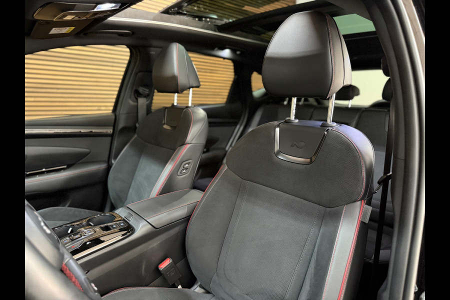 Hyundai Tucson 1.6 T-GDI | N-Line Sky | Pano | Mild-hybride | Winterpakket | 19inch | Adapt cruise | Camera | Bomvol |