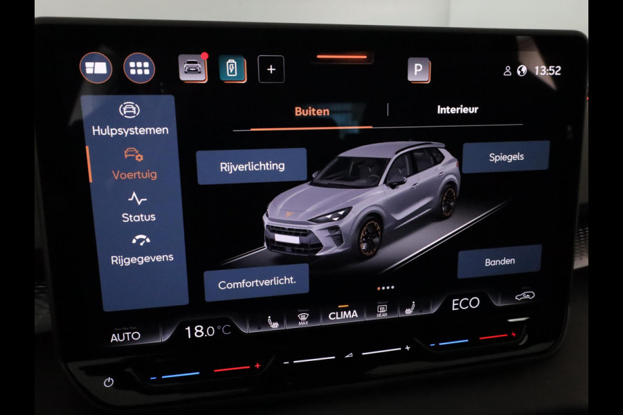 CUPRA Terramar 1.5 TSI e-Hybrid Business 204 pk Automaat (DSG) | Navigatie | Parkeersensoren (Park assist) | Rondomzicht camera | Autom. airco (3 zones) | Elektr. voorstoelen | Head-up display |