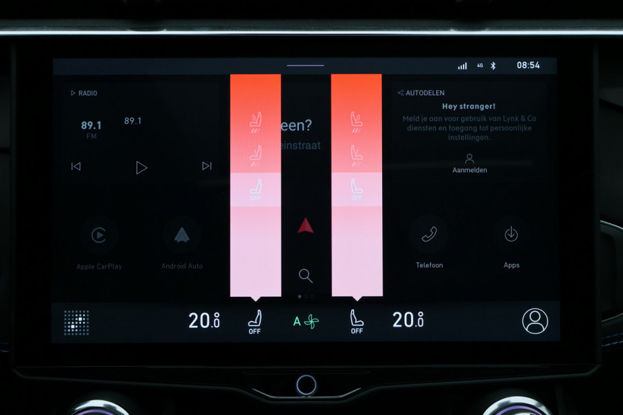 Lynk & Co 01 1.5 Plug-in Hybrid 360° Camera, Panoramadak, Apple Carplay, ACC, Keyless, Zwarte hemel,, LED, 20''