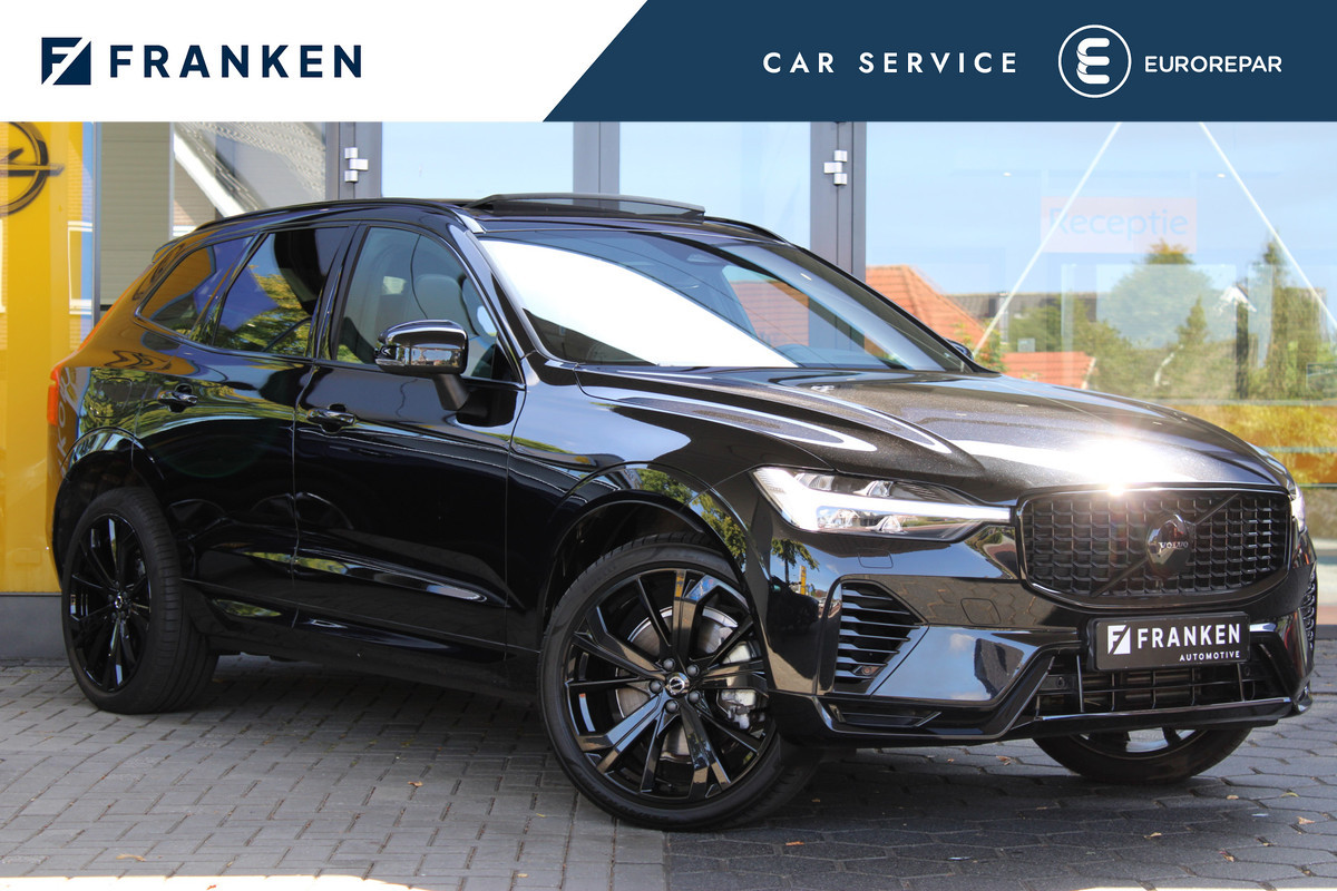 Volvo XC60 2.0 T6 Plug-in hybrid AWD Plus Black Edition | Panoramadak | H/K | Camera | Leder