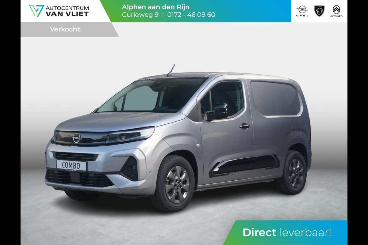 Opel Combo TECH L1 50kWh | 8 jaar garantie | navigatie | Apple Carplay | camera | digitale binnenspiegel | parkeersensoren v/a | dodehoekdetectie | bumpers in kleur | Climate Control | etc.