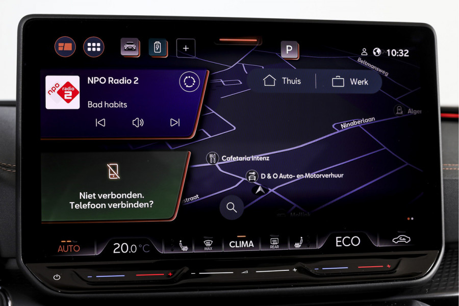 CUPRA Formentor 1.5 TSI e-Hybrid 272 PK VZ Extreme | Maxton Design | Bronze Matt | S/K-Panodak | Sennheiser | Elek. stoelen | Matrix LED | Adapt. Cruise | Stoel-+stuurverw. | Camera | NAV+App. Connect | Elek. Klep | LM 19" | 8666