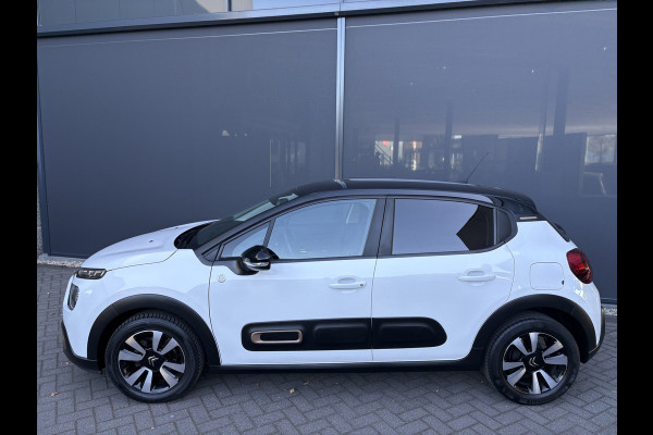 Citroën C3 1.2 PureTech C-Series Airco - Apple carplay - Bluetooth - Cruise control - Licht metalen velgen 16 inch - Navigatiesysteem - Radio - Stuur multifunctioneel - Led verlichting - Mistlampen - Start/stop systeem - Elektrische ramen - Extra getint glas achter