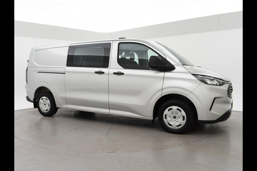 Ford Transit Custom 300 2.0 TDCI L2H1 6-PERS DUBBEL CAB. + TREKHAAK | CARPLAY | CAMERA
