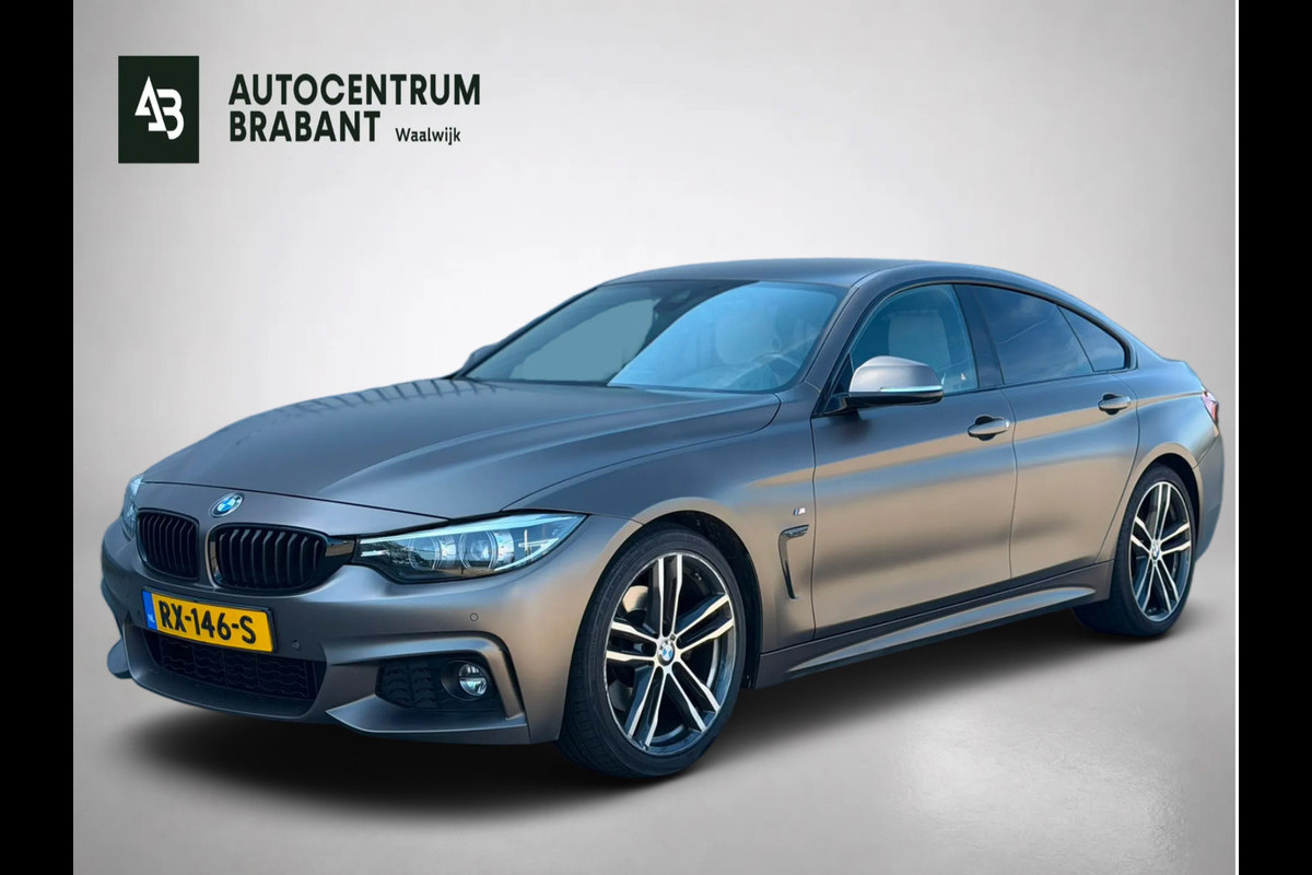 BMW 4 Serie Gran Coupé 430i High Executive M-sport(NL-auto, Dealer OnderH, Navi, StoelV, Climate Con, Leder, Etc)