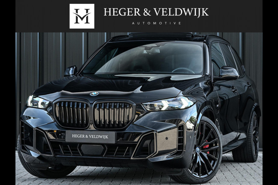 BMW X5 xDrive50e M-Sport Pro | Panoramadak | M-Performance Seats | HUD | 360 Camera | Stoelverwarming + Ventilatie | Memory Seats | Ambiance Interieur | Soft Close | Iconic Glow | Achterbank Verwarming |
