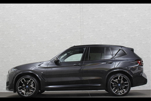 BMW iX3 M-Sport | Sophisto Grey! | Panorama | ACC | Leder | Memory | El. Trekhaak | 97.6% SOH | Sfeerverlichting | 3-Zone Clima | Carplay | LED | Btw auto, 35250,= ex. | Rijklaar incl. Bovag garantie!
