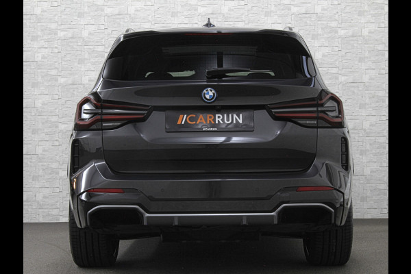 BMW iX3 M-Sport | Sophisto Grey! | Panorama | ACC | Leder | Memory | El. Trekhaak | 97.6% SOH | Sfeerverlichting | 3-Zone Clima | Carplay | LED | Btw auto, 35250,= ex. | Rijklaar incl. Bovag garantie!