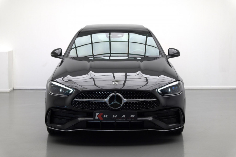 Mercedes-Benz C-Klasse C300e AMG Line |Pano|Burmester|Ambient|Trekhaak|Leder|