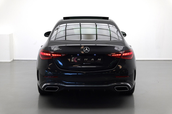 Mercedes-Benz C-Klasse C300e AMG Line |Pano|Burmester|Ambient|Trekhaak|Leder|