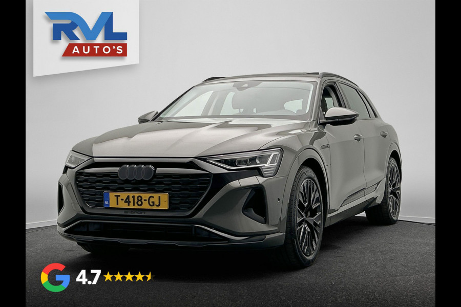 Audi Q8 e-tron 55 quattro Advanced Edition SOH 93,4% | Pano/Dak | Trekhaak | Stoelverwarming | Adapt.Cruise/control | Origineel NL