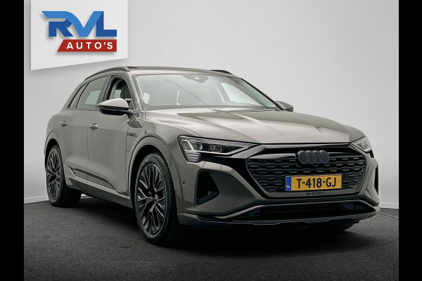 Audi Q8 e-tron 55 quattro Advanced Edition SOH 93,4% | Pano/Dak | Trekhaak | Stoelverwarming | Adapt.Cruise/control | Origineel NL