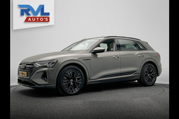 Audi Q8 e-tron 55 quattro Advanced Edition SOH 93,4% | Pano/Dak | Trekhaak | Stoelverwarming | Adapt.Cruise/control | Origineel NL