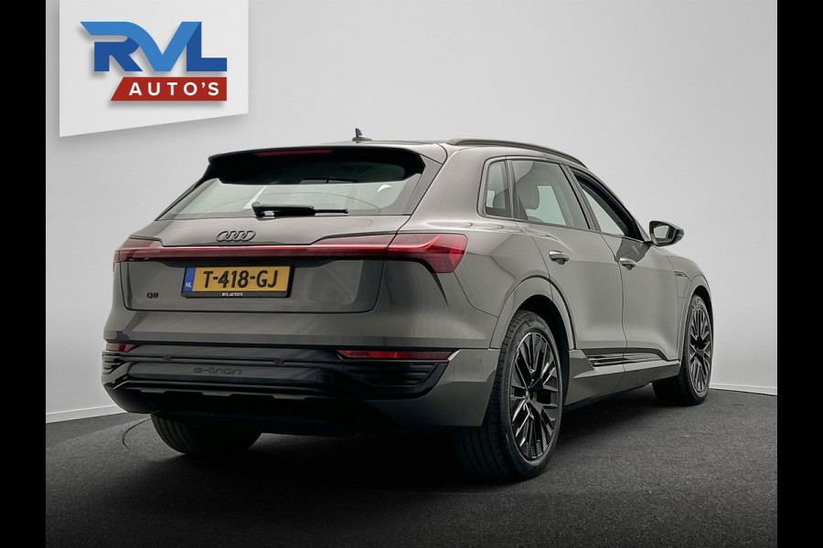 Audi Q8 e-tron 55 quattro Advanced Edition SOH 93,4% | Pano/Dak | Trekhaak | Stoelverwarming | Adapt.Cruise/control | Origineel NL