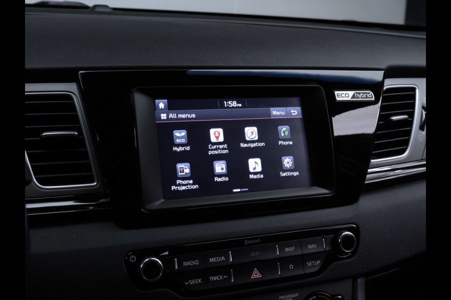 Kia Niro 1.6 GDi Hybrid DynamicLine Sport (APPLE CARPLAY,NAVI,CLIMATE,CRUISE,LANE ASSIST,SPORTSTOELEN,LM VELGEN,NETTE STAAT)