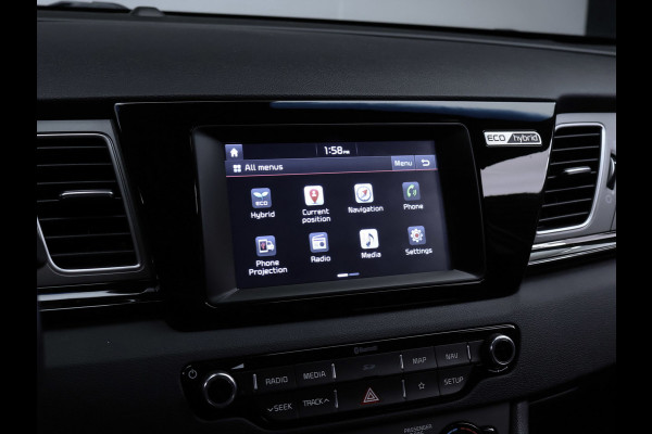 Kia Niro 1.6 GDi Hybrid DynamicLine Sport (APPLE CARPLAY,NAVI,CLIMATE,CRUISE,LANE ASSIST,SPORTSTOELEN,LM VELGEN,NETTE STAAT)