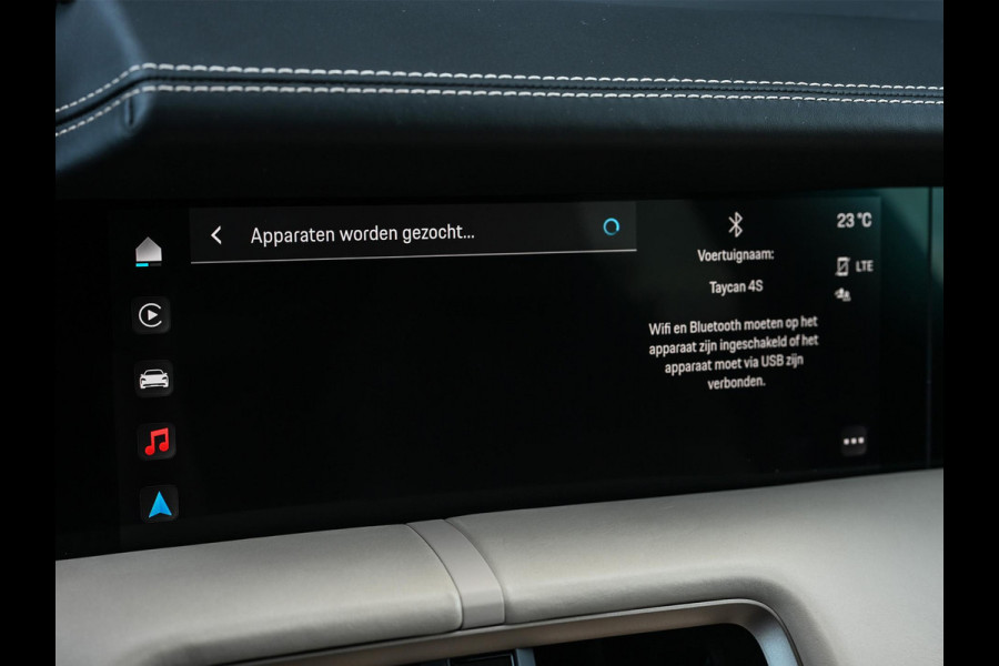 Porsche Taycan Sport Turismo 4S 79 kWh | Panoramdak | Bose | HUD | Camera | Night Vision | Carbon Interieur | Sport Chrono | Achterasbesturing | 14-Wegs Memory Seats | Stoelverwarming V+A | Passagiers Display |
