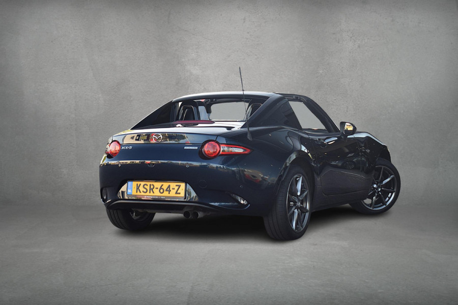 Mazda MX-5 RF 2.0 SkyActiv-G 184 Exclusive-Line | Hardtop | 184pk | Bose | Leer | Stoelverwarming