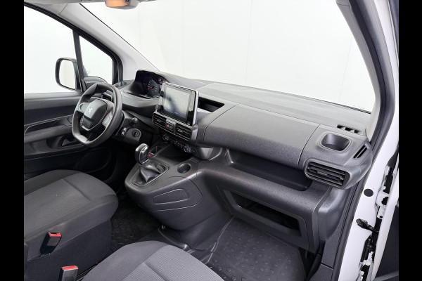 Peugeot Partner 1.5HDI 102PK Lang L2 Premium Navi Airco Apple Carplay Android Auto Cruise Control Pdc Premium Bluetooth DAB Tussenwand Schuifdeur Achterdeuren Euro 6 1e Eigenaar Dealeronderhouden Origineel Nederlandse Auto