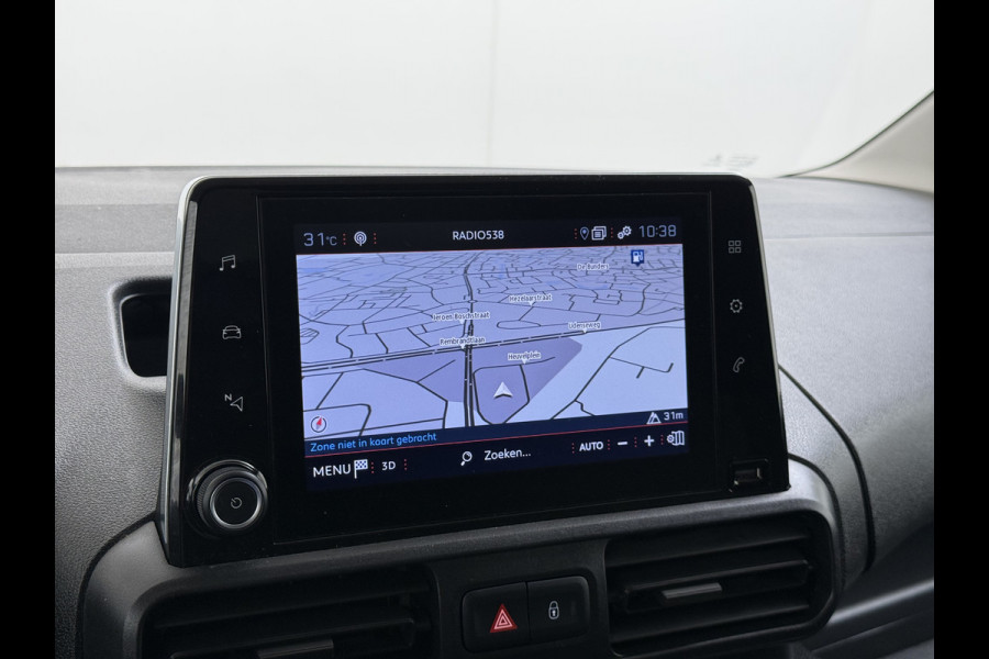 Peugeot Partner 1.5HDI 102PK Lang L2 Premium Navi Airco Apple Carplay Android Auto Cruise Control Pdc Premium Bluetooth DAB Tussenwand Schuifdeur Achterdeuren Euro 6 1e Eigenaar Dealeronderhouden Origineel Nederlandse Auto