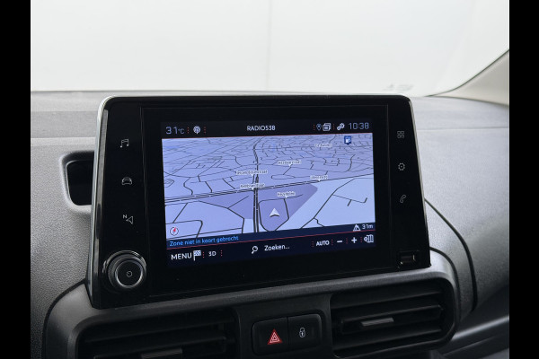 Peugeot Partner 1.5HDI 102PK Lang L2 Premium Navi Airco Apple Carplay Android Auto Cruise Control Pdc Premium Bluetooth DAB Tussenwand Schuifdeur Achterdeuren Euro 6 1e Eigenaar Dealeronderhouden Origineel Nederlandse Auto