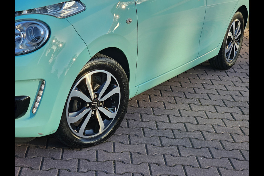 Citroën C1 1.0 VTi Airscape Shine | Cabrio | Automaat | Airco | Camera | Connecting Box | Elektro pakket | Zwarte grill |