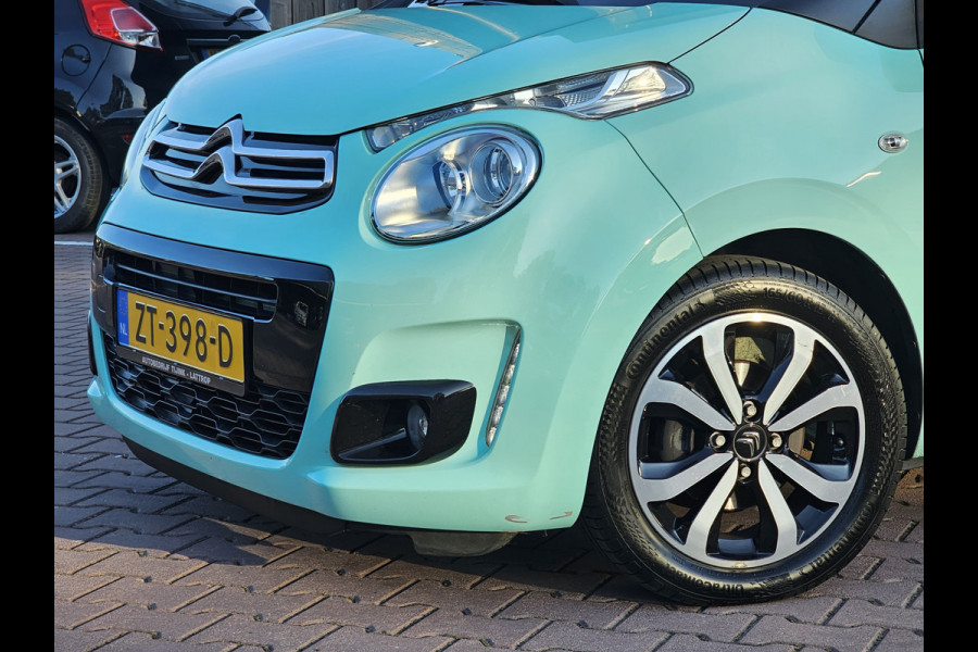 Citroën C1 1.0 VTi Airscape Shine | Cabrio | Automaat | Airco | Camera | Connecting Box | Elektro pakket | Zwarte grill |
