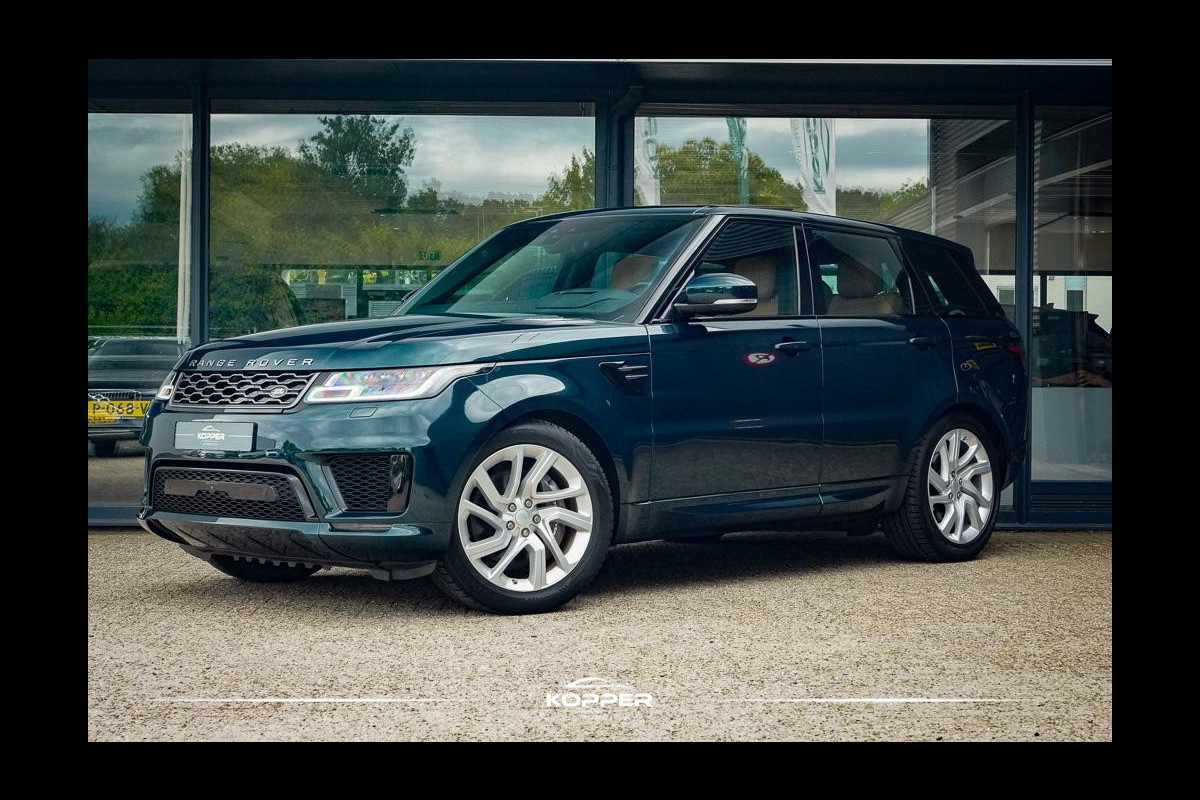 Land Rover Range Rover Sport 2.0 P400e HSE Dynamic / SVO British Racing Green / Pano / Drive Pro / Trekhaak / Incl BTW